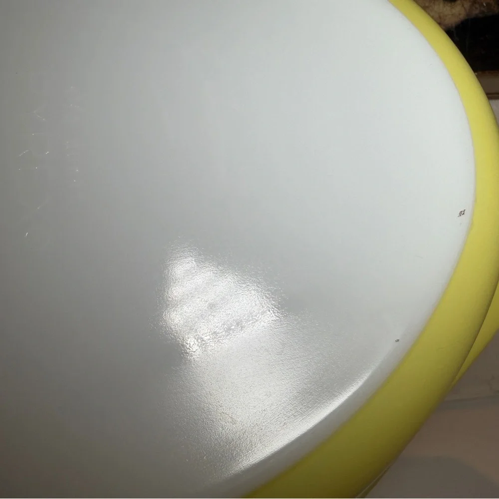 Vintage Pyrex Yellow 1 1/2 QT Divided‎ Casserole Baking Dish